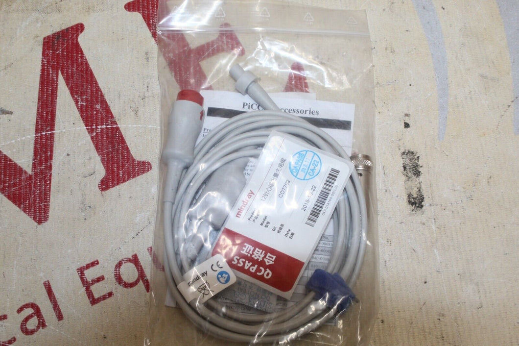 MINDRAY CO7702 CARDIAC OUTPUT Y CABLE, 12 PIN - 0010-30-42743