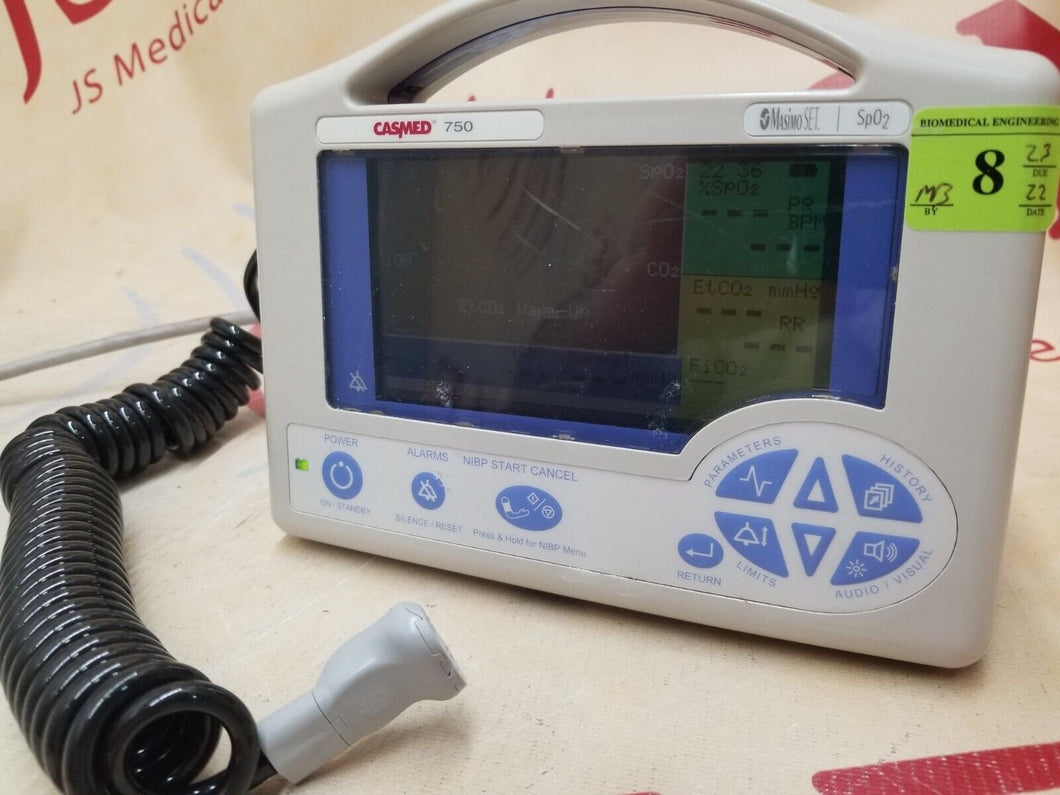 Casmed 750 Vital Signs Patient Monitor