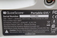 Cargar imagen en el visor de la galería, Verathon 0231-0003 GVL Glidescope Video Monitor W/ 0570-0210
