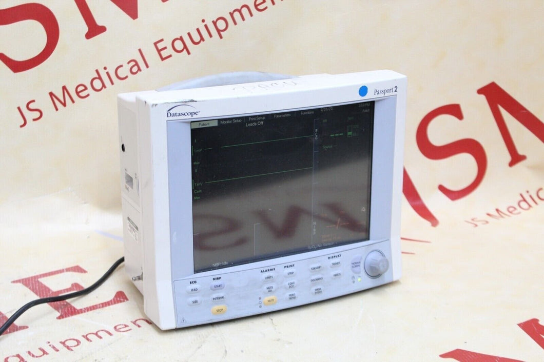 Mindray DataScope PASSPORT 2 Patient NIBP Monitor