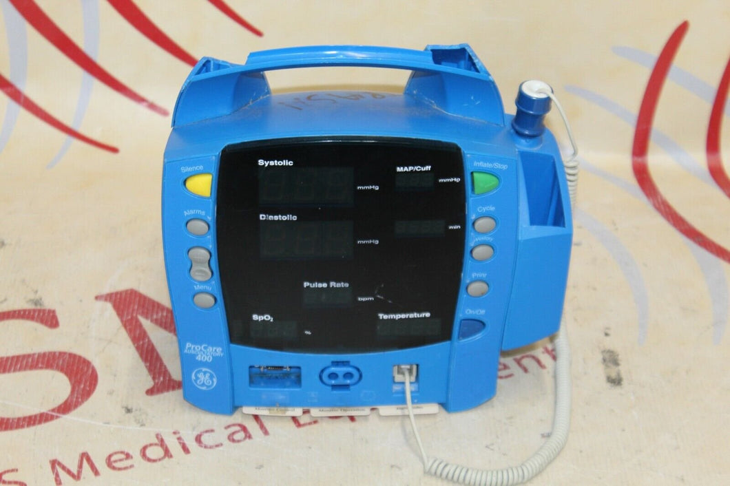 GE Healthcare Dinamap Procare 400 Vital Signs Monitor