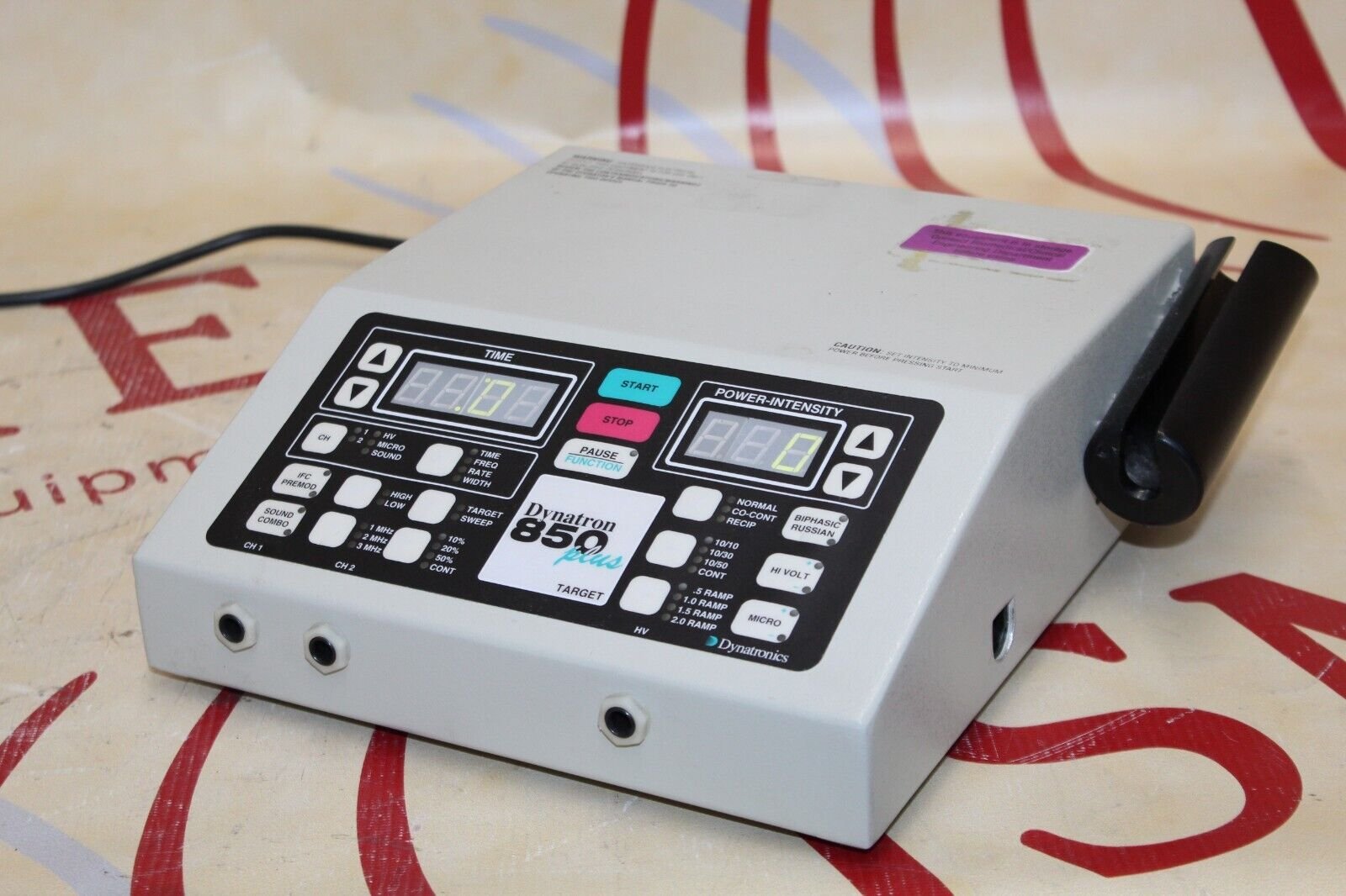 Dynatron 850 PLUS Ultrasound Dynatronics Physical Therapy JS Medical