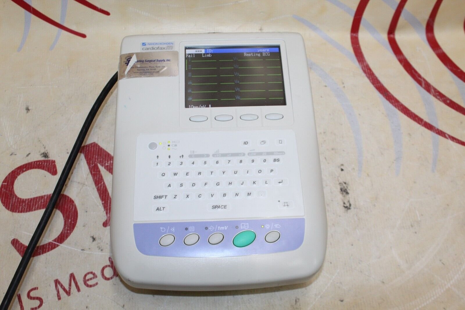 Nihon Kohden Cardiofax M Model ECG-1350A – JS Medical Equipment