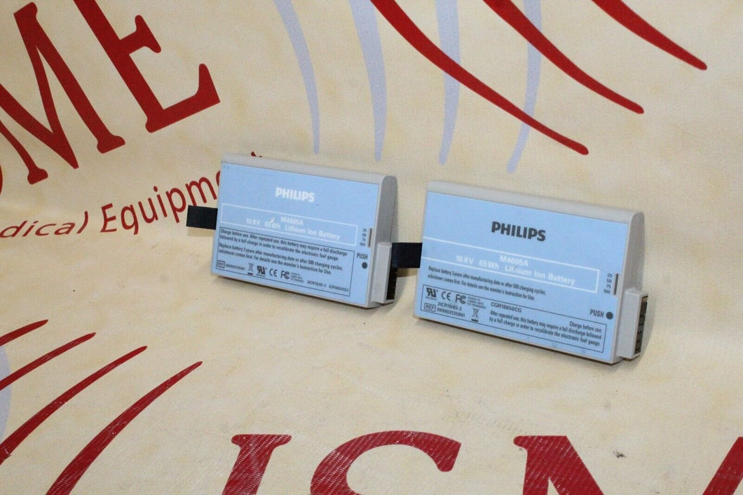 Philips M4605 A10.8 65Wh Ion Battery, Lot of 2