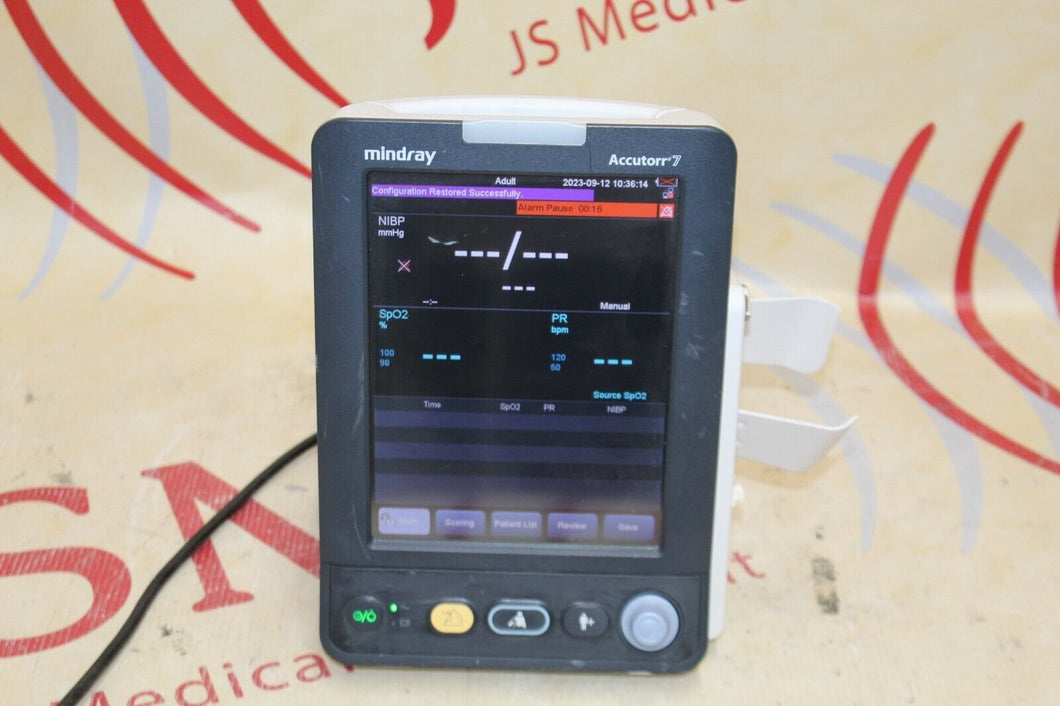 Mindray Accutorr 7 Patient Monitor