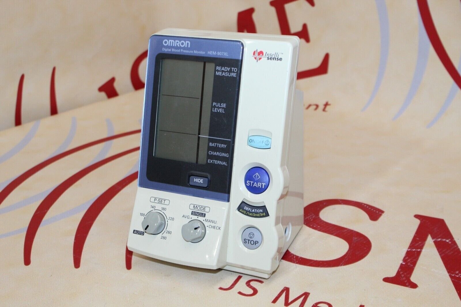 Omron Hem 907xl Intellisense Professional Digital Blood Pressure Monit ...