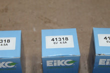 Load image into Gallery viewer, EIKO 41318 6V 4.5A -LOT OF 3 REPLACEMENT BULBS
