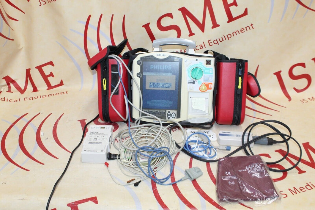 Philips Heartstart MRX Defibrillator AED With Case
