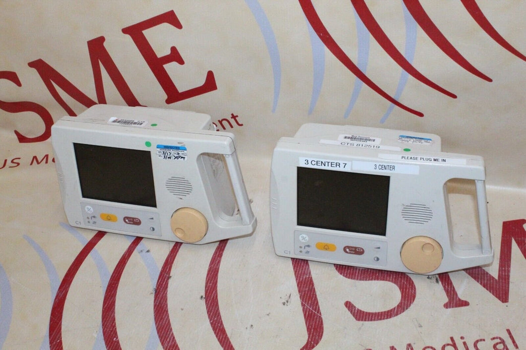 PHILIPS C1 PATIENT MONITOR Lot Of 2