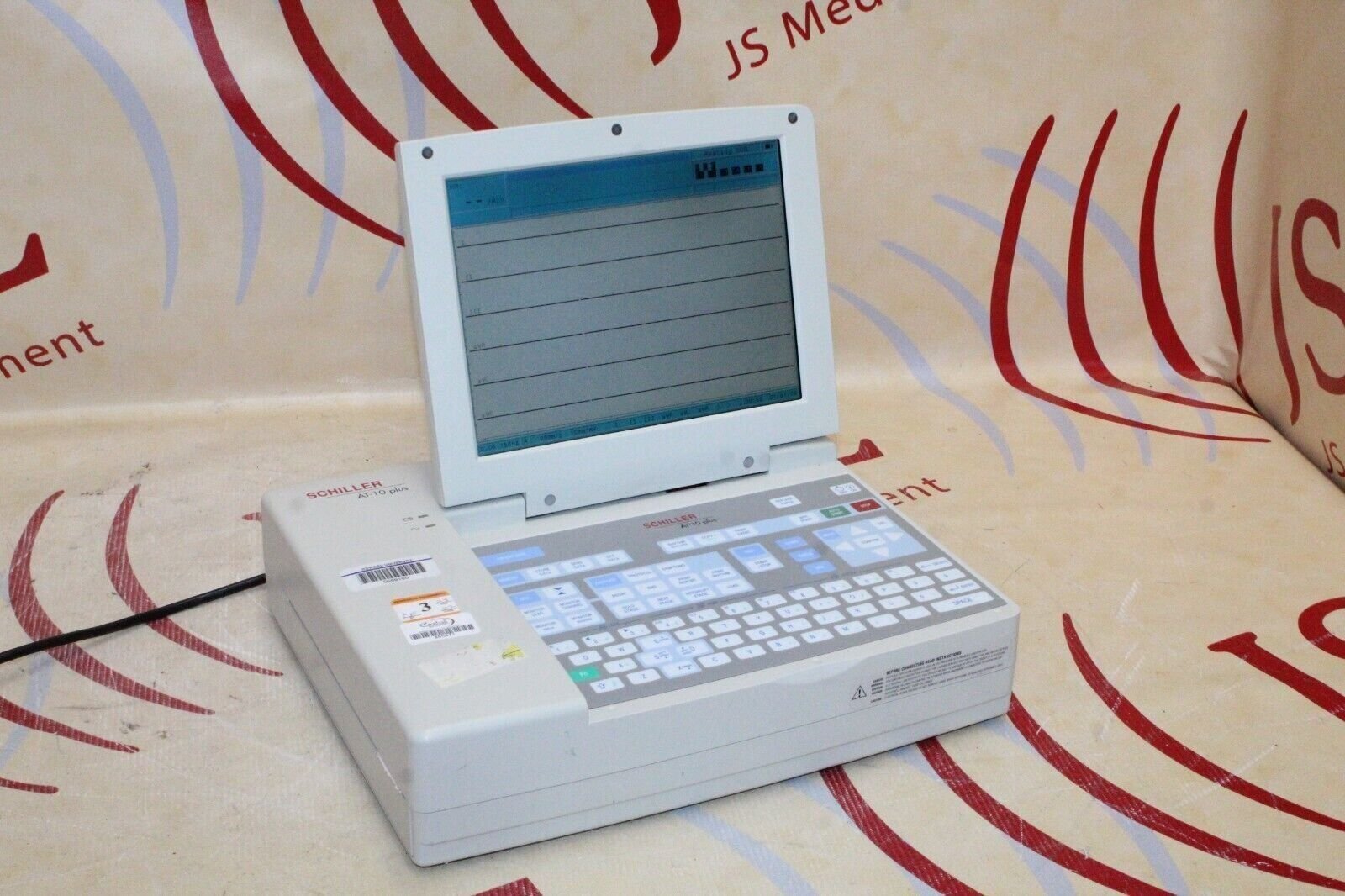 Schiller AT-10 PLUS Interpretative ECG EKG Machine – JS Medical Equipment