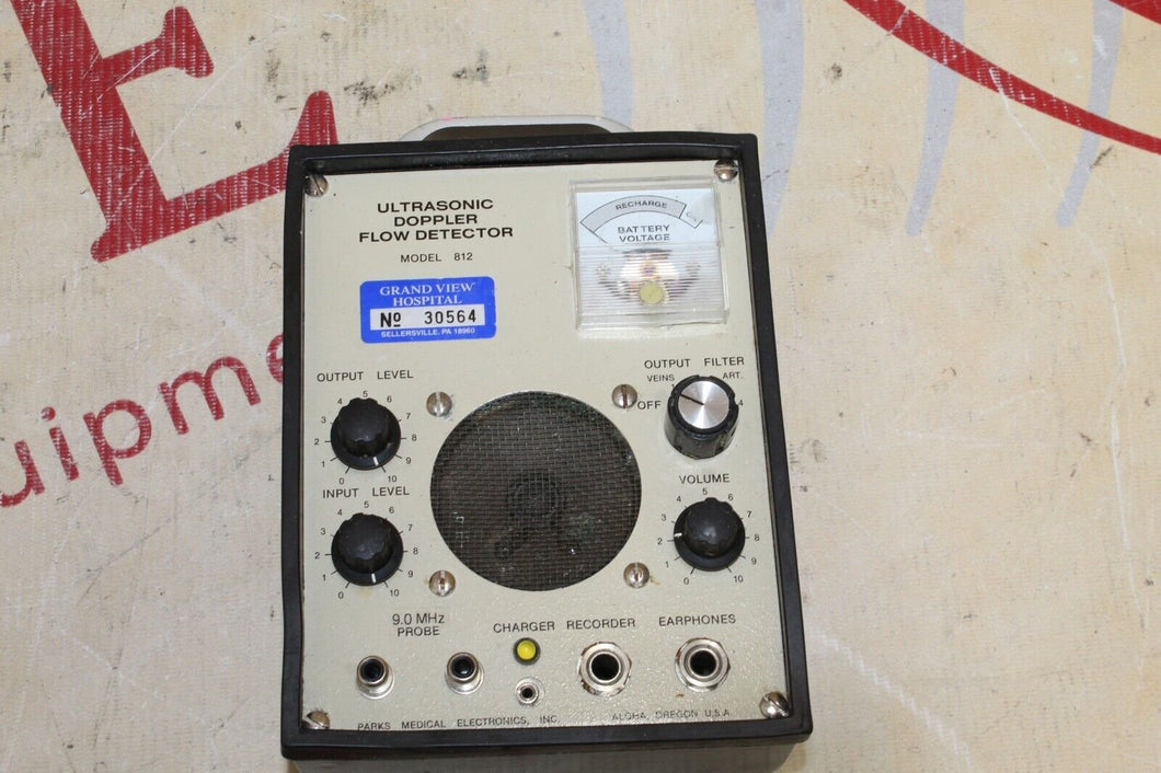 PARKS Doppler Flow Detector Model 812