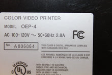 Cargar imagen en el visor de la galería, Olympus OEP-4 Color Video Printer
