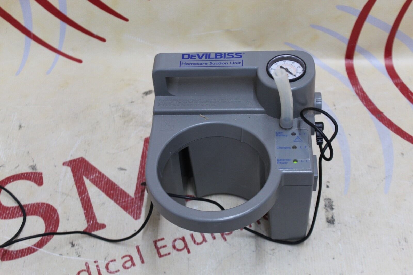 DeVilbiss Homecare Suction Unit Machine 7305PD JS Medical Equipment