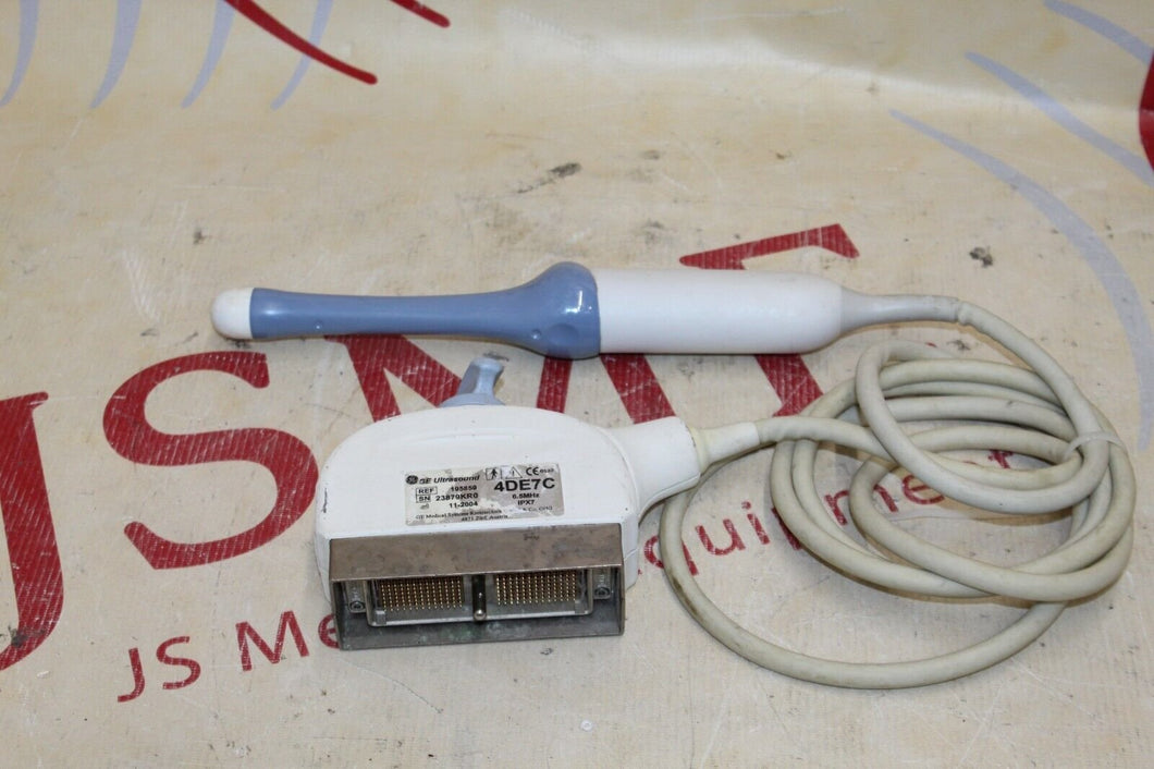 GE 4DE7C Ultrasound Transducer Probe