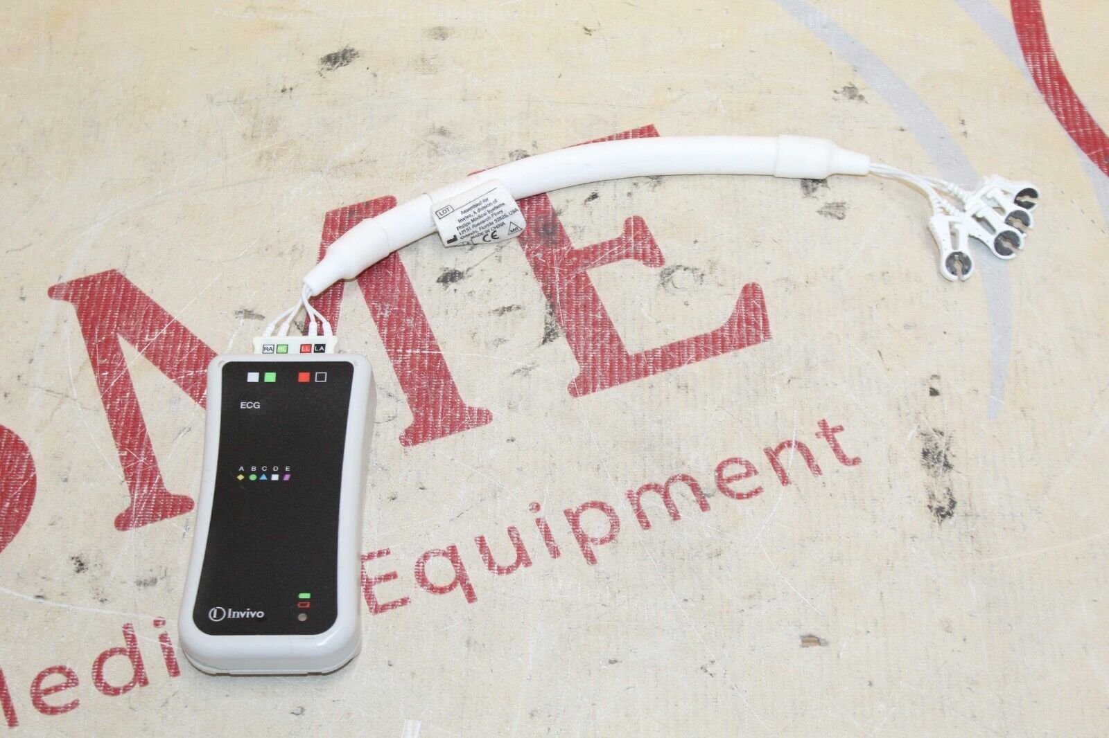 Invivo Expression MRI ECG Module 989803163121 w/ MRI ECG Lead Wires 92 ...