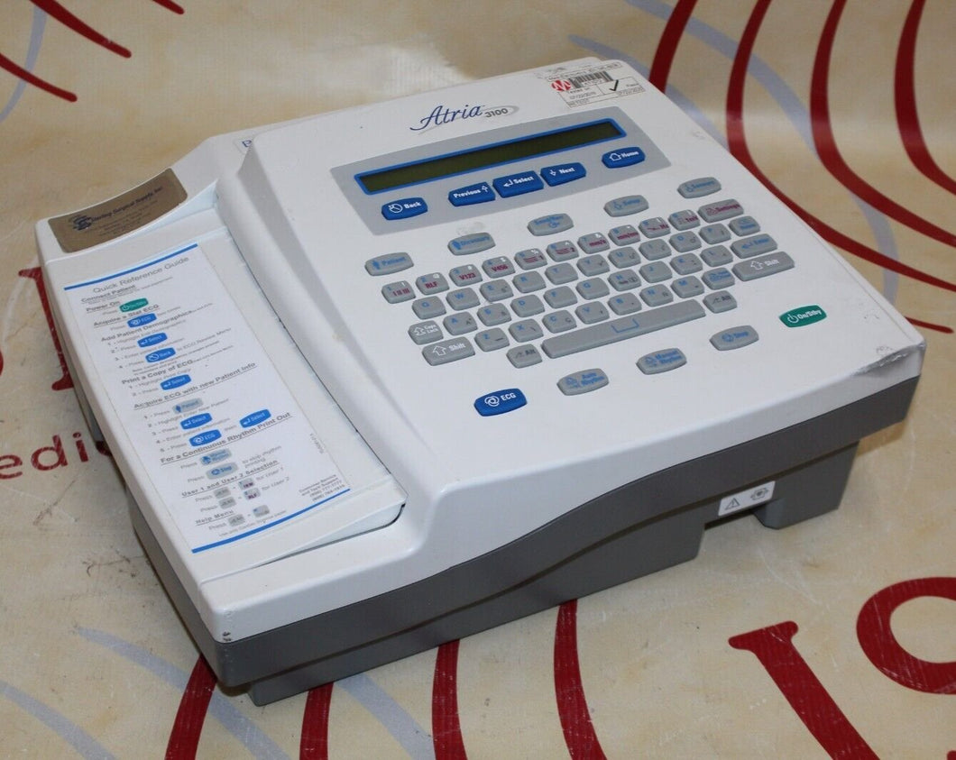 Burdick Atria 3100 EKG/ECG Unit