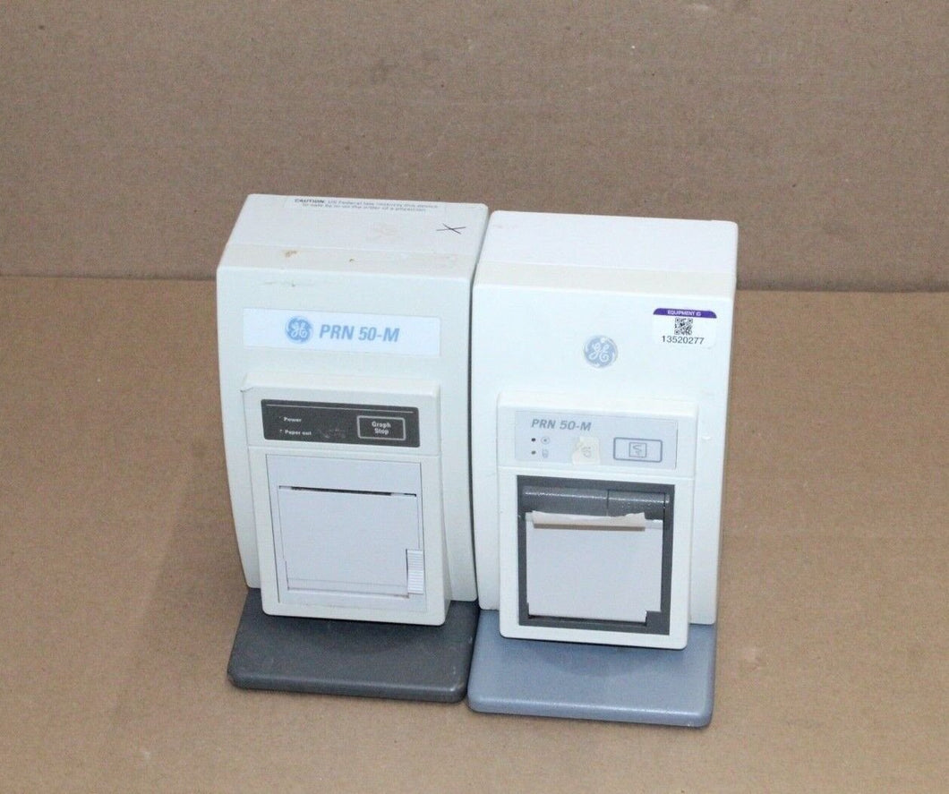 GE PRN 50-M Thermal Medical Digital Printer LOT OF 2x