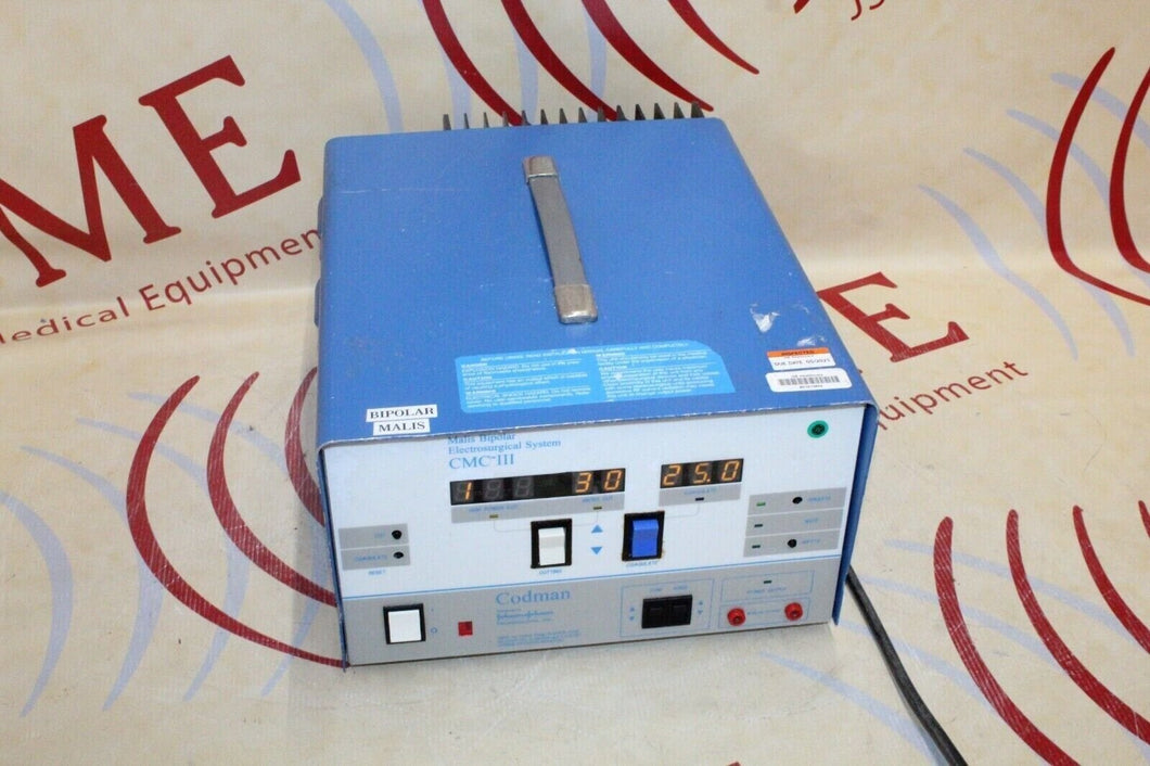 Codman CMC III Malis Bipolar Electrosurgical System [80-1170]