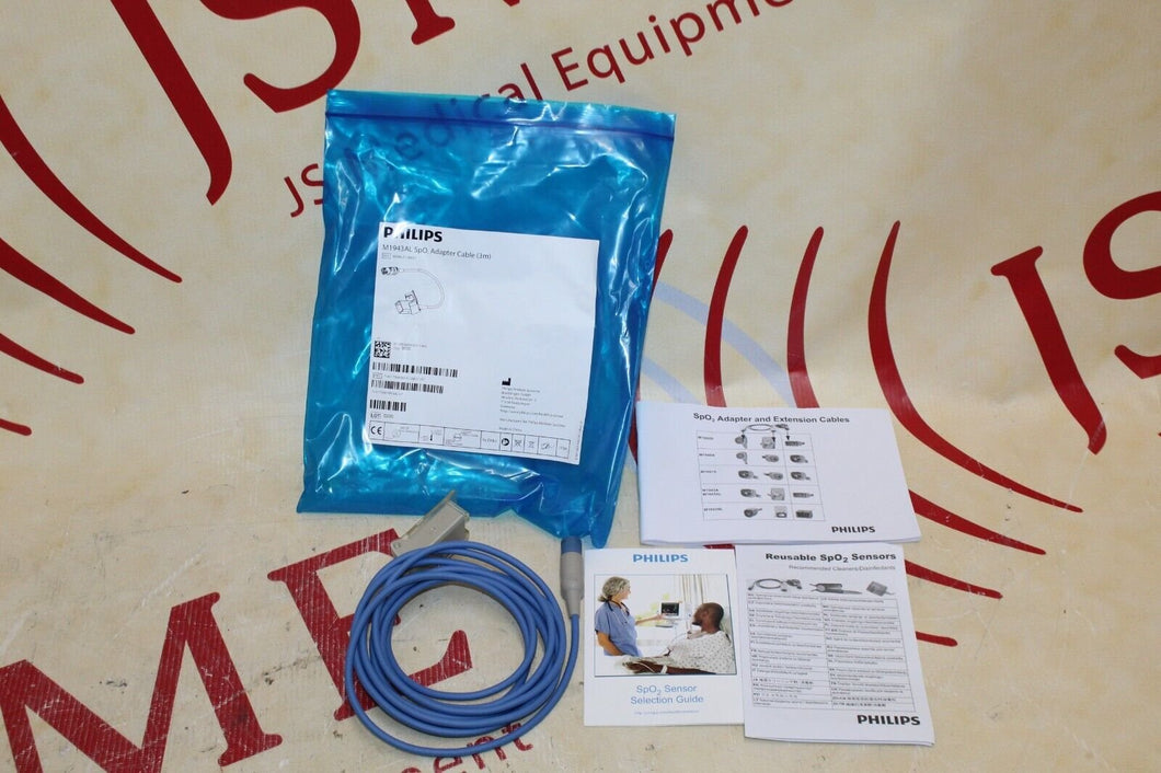 Philips M1943AL SpO2 Adapter Cable, 3 meter, 989803128651
