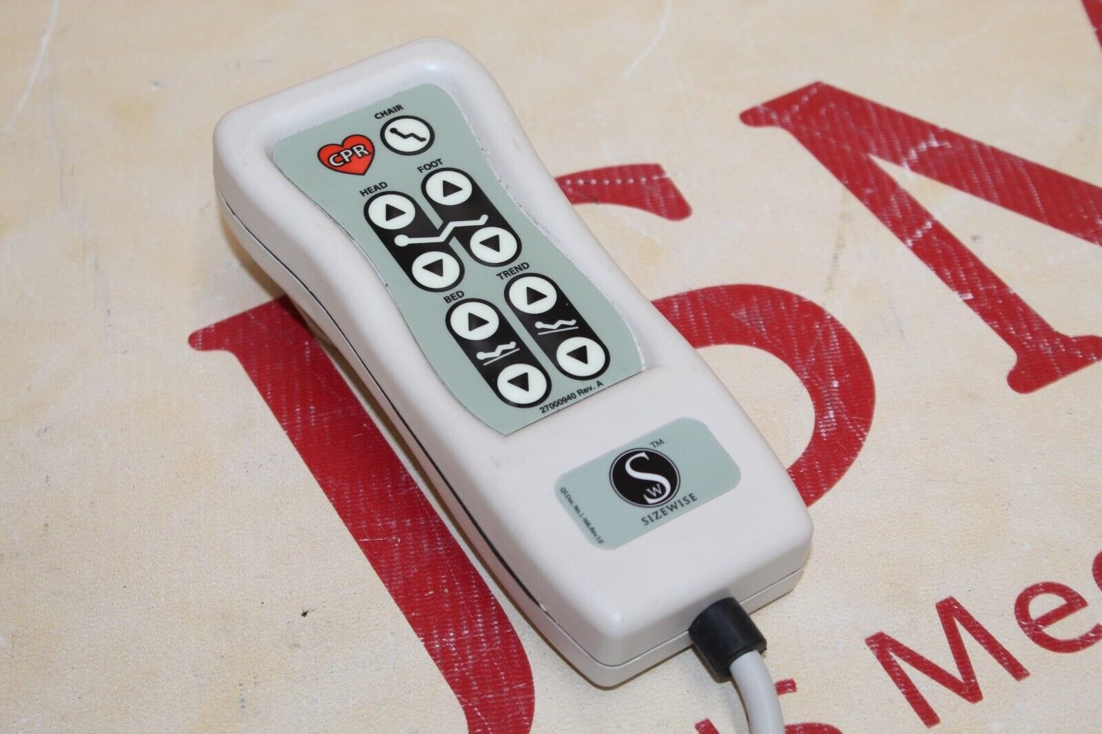 SIZEWISE BED REMOTE CONTROL – JS Medical Equipment