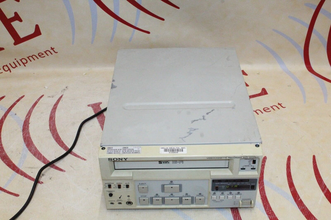 Sony SVO-9500MD Medical HiFi Video Cassette VHS VCR Recorder