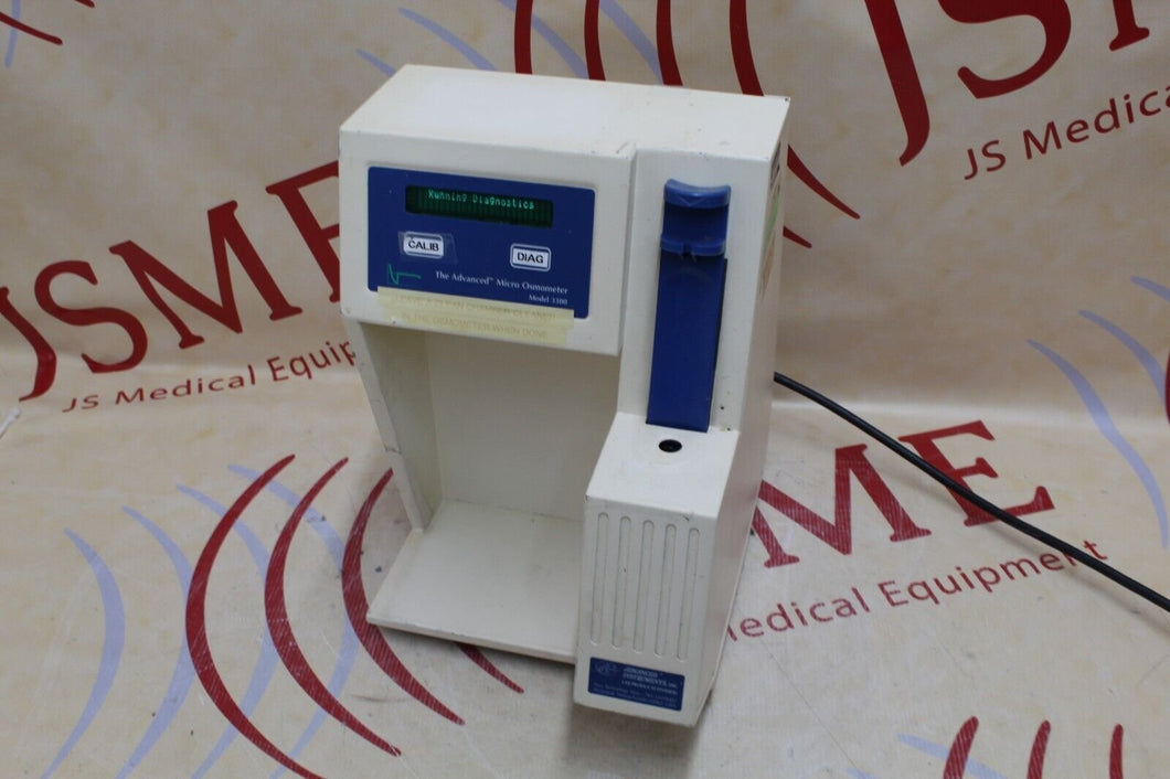 The Advanced Micro-Osmometer Model 3300 Version 3.0