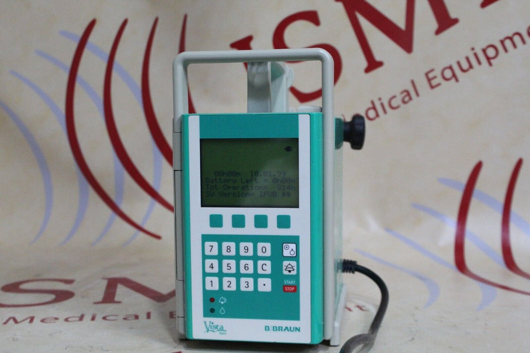 B Braun Vista Infusion Pump 637-202