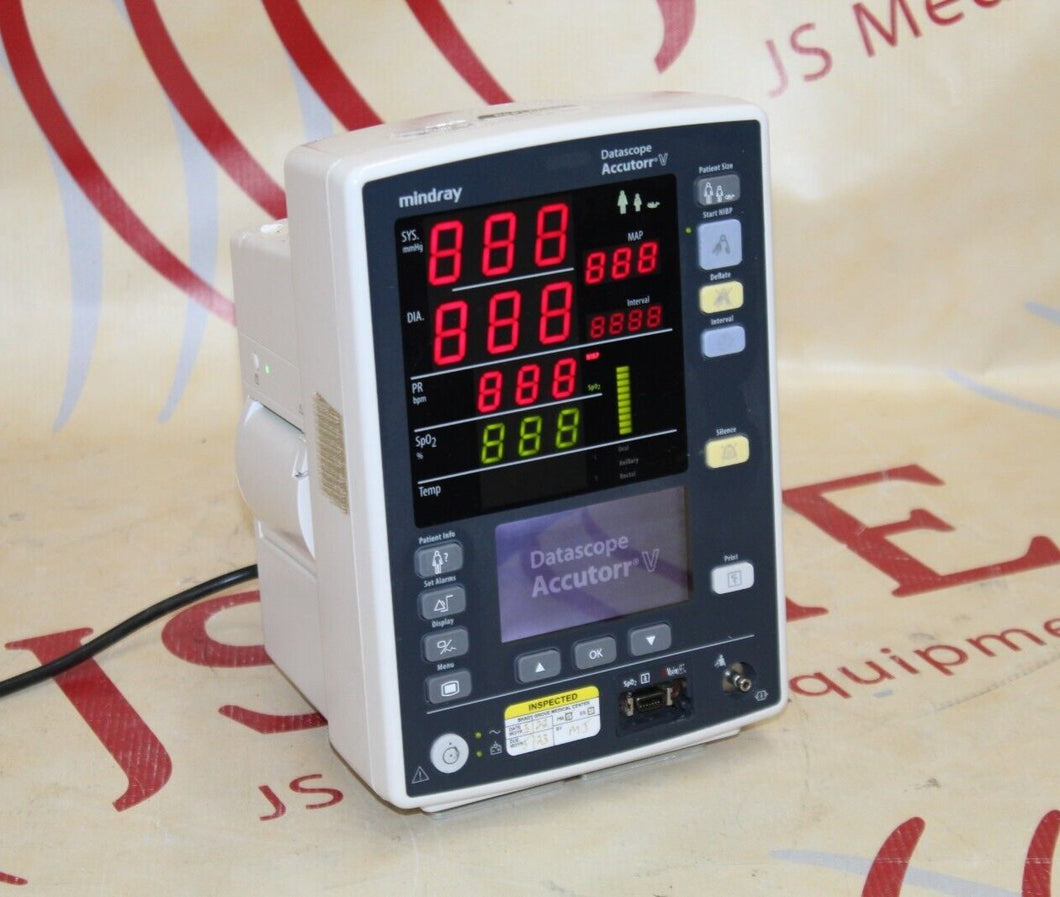 Mindray Datascope Accutorr V Patient Monitor