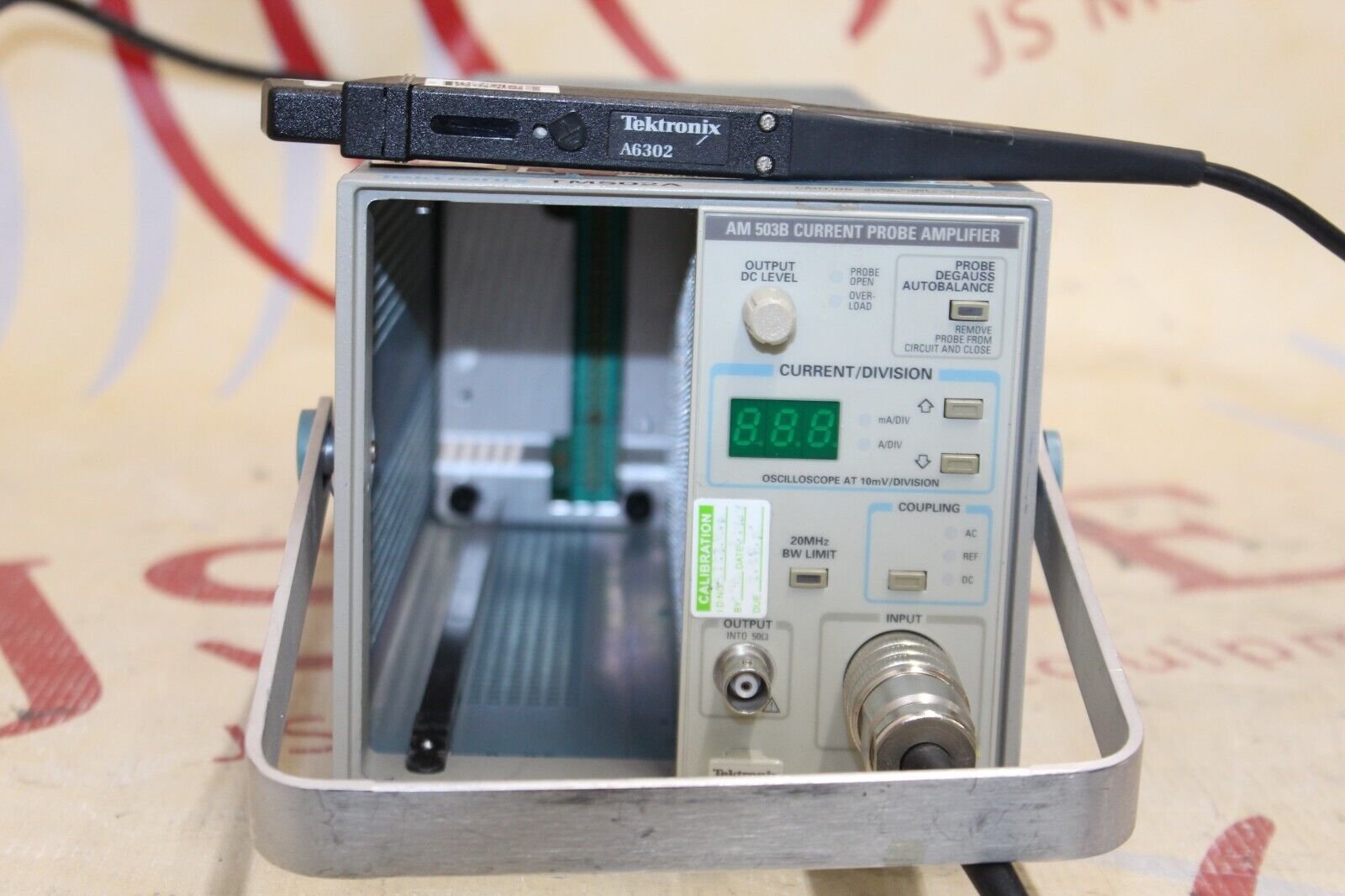 Amplifier Textronics Tektronix TM502A with AM 503B Amplifier and A6302 Probe – JS Medical ...