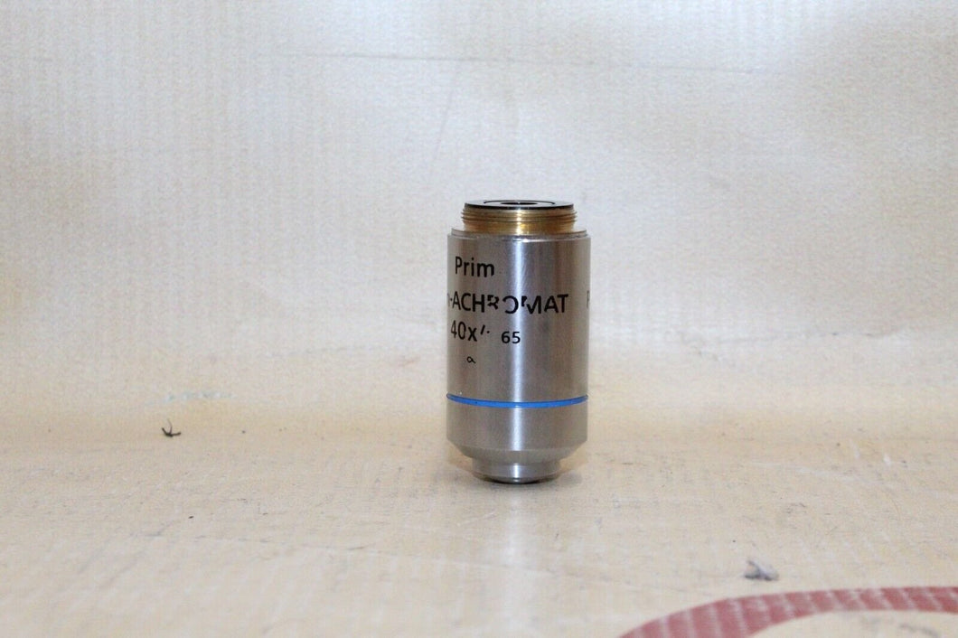 Zeiss Jena GF Planachromat 40x /0.65 160/0.17-C Microscope Lens