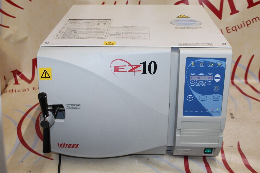 Tuttnauer EZ10 Automatic Autoclave Steam Sterilizer