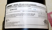 Cargar imagen en el visor de la galería, 5x  BOSE Model 32 Flush Mount Loudspeaker White
