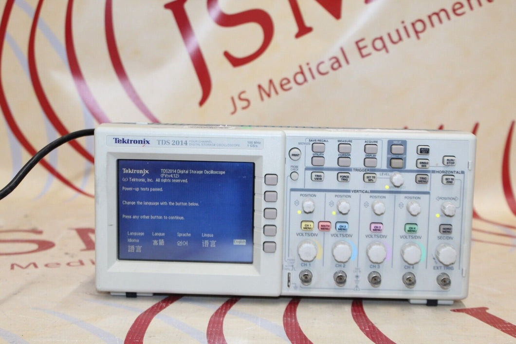 Tektronix TDS 2014 Digital Oscilloscope