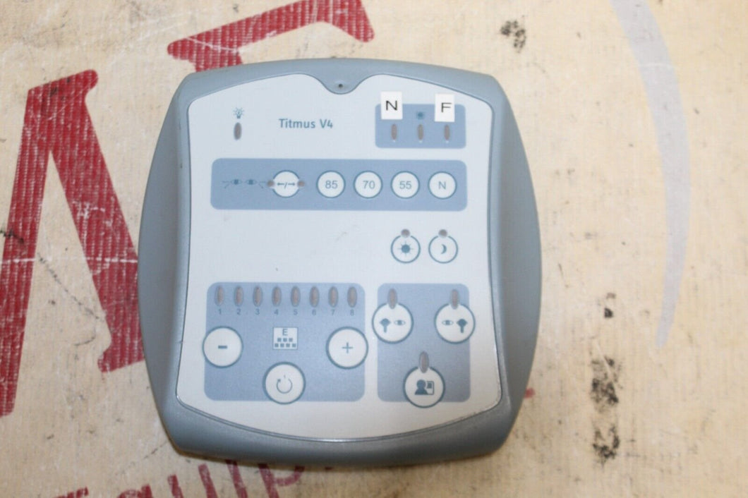 Control Panel for Titmus V4 Vision Screener